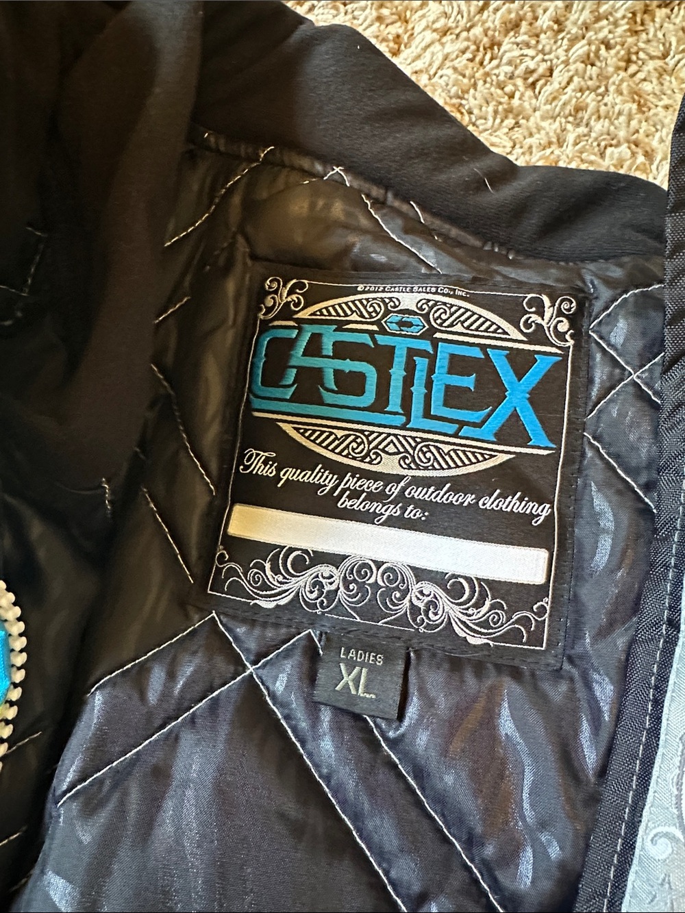 Multicolor Geometric Castle X Jacket - Picture 2 of 4